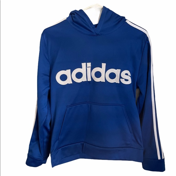 adidas Other - Adidas blue white hoodie
